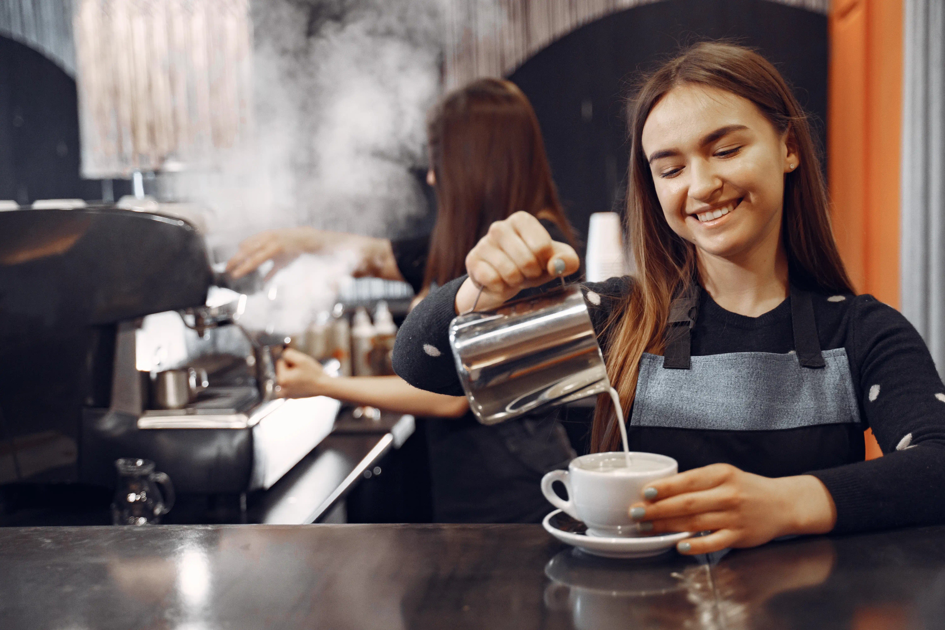 Arrière-plan café